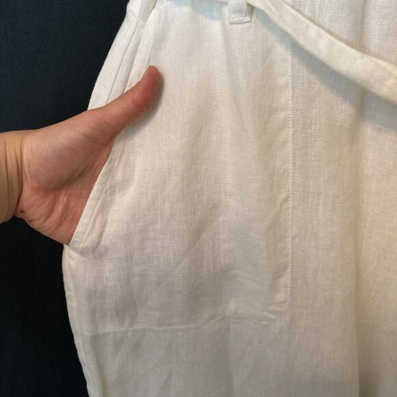 Vince Camuto Cream Sleeveless Jumpsuit - Picture 9 of 13